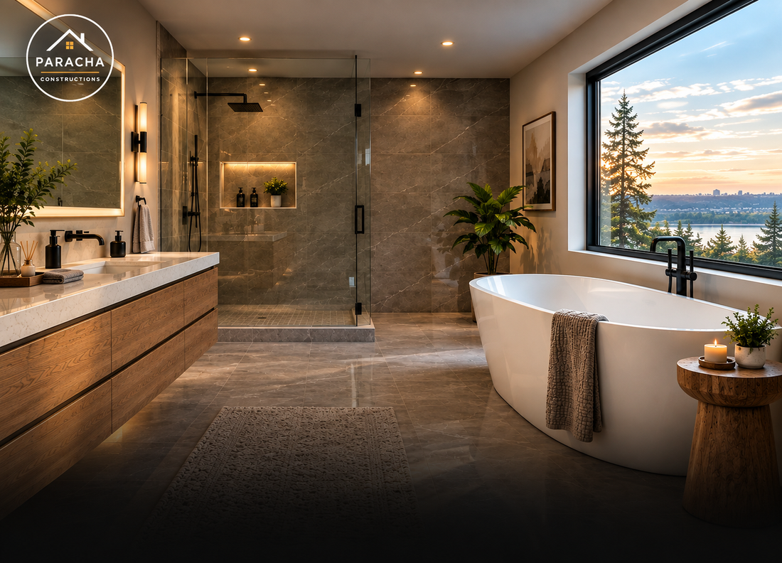 Bathroom remodeling project details